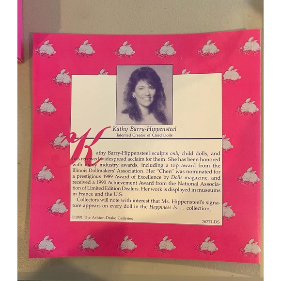 NIB Ashton Drake "My First Tooth" Porcelain Doll - Picture 3 of 7